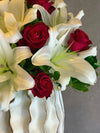 Bouquet de lys blancs