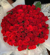 La Splendeur de l'Amour – 101 Roses Rouges