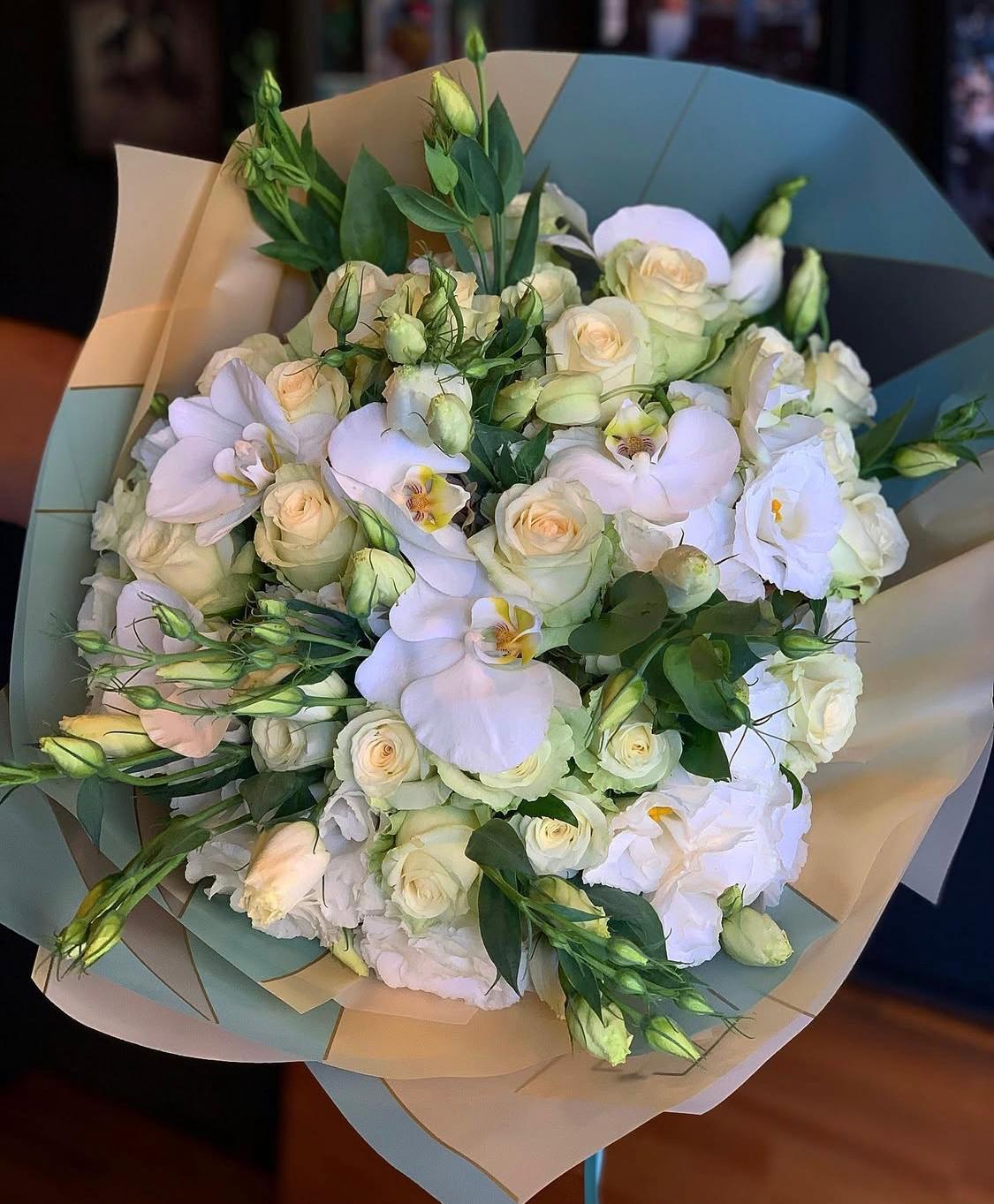 Rosa Traumstrauß