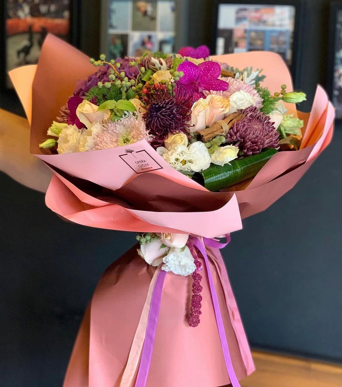 Bouquet de rêve rose