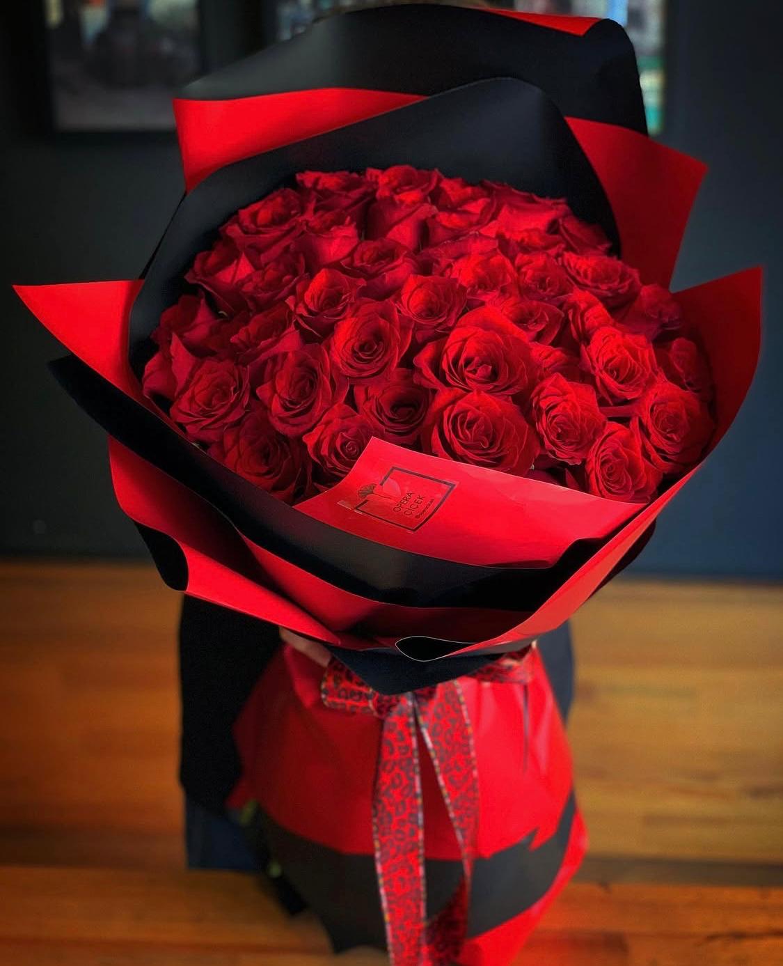 Blumenstrauß – Rot der Liebe