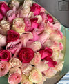 Rosa Traumstrauß