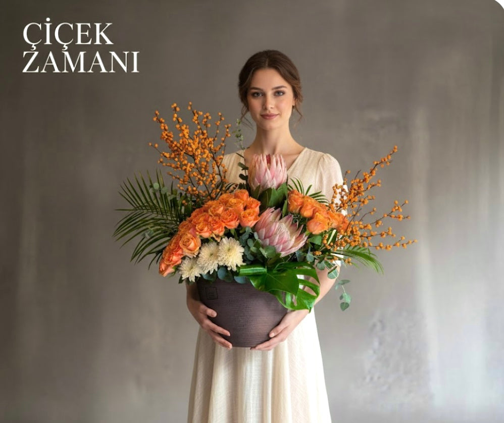 Same-day flower delivery within Istanbul.
