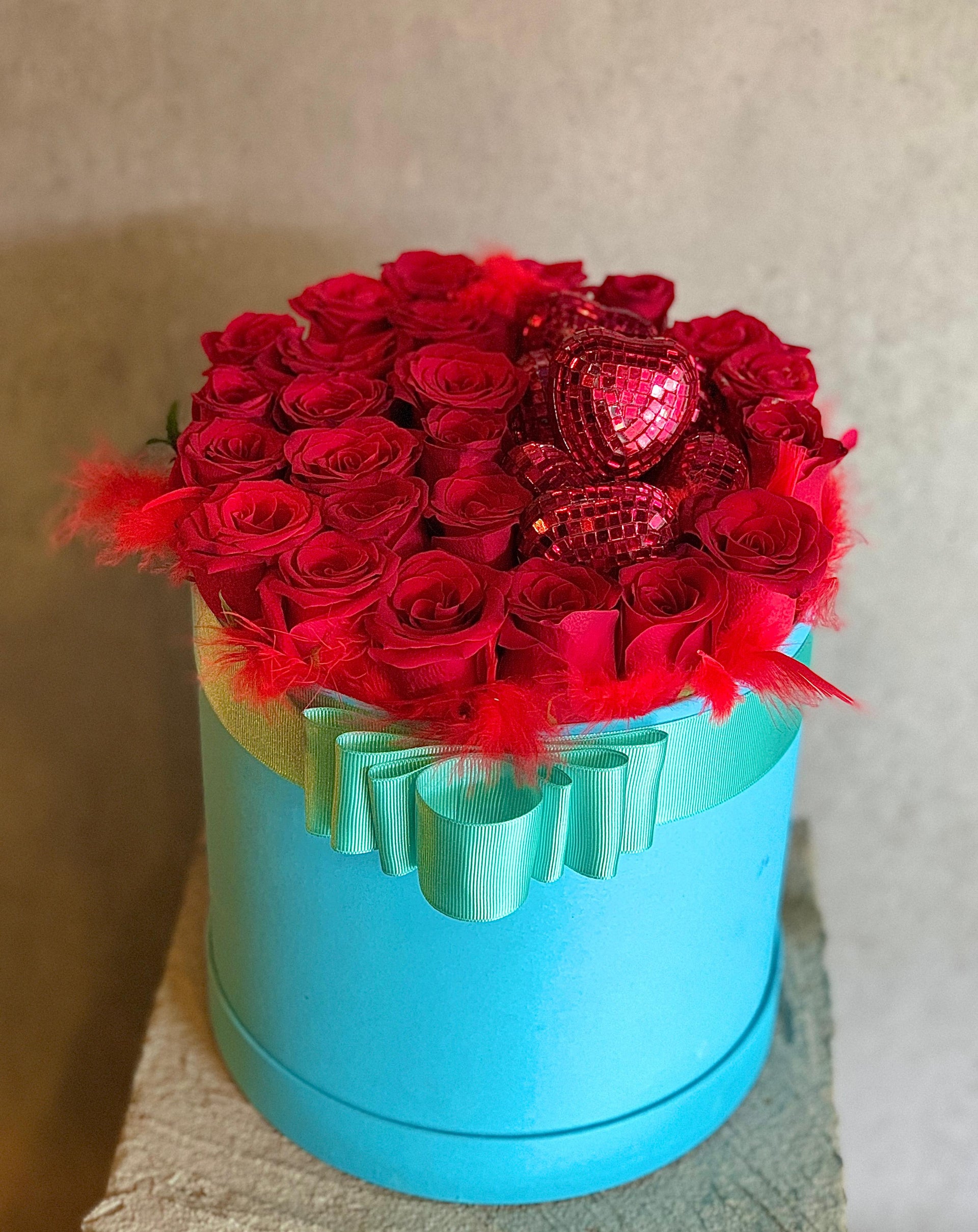 Red Rose and Hearth Box