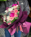 Rosa Traumstrauß