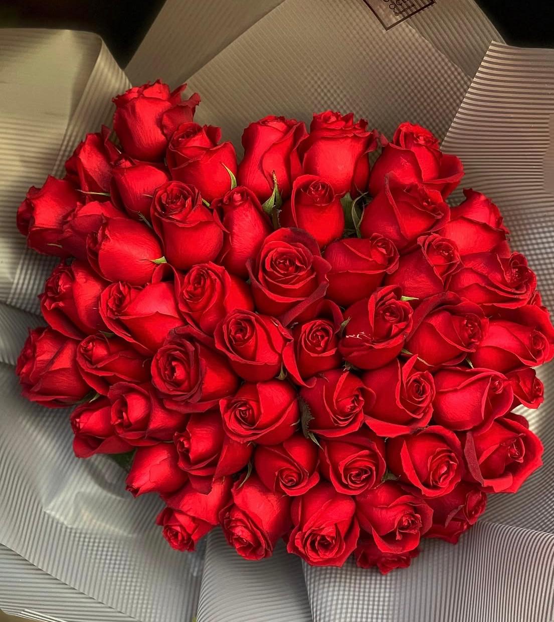 Blumenstrauß – Rot der Liebe