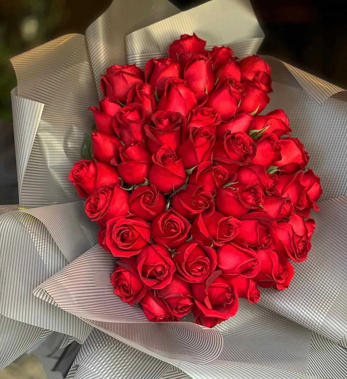 Blumenstrauß – Rot der Liebe